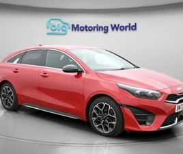 KIA PRO CEED 1.5 T-GDI GT-LINE SHOOTING BRAKE 5DR PETROL MANUAL EURO 6 (S/S) (158 BHP) 17'' ALLOY WHEELS,VEGAN ESTATE 2024, 13531 MILES, £18200 - 33257263 - EXC