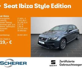 SEAT IBIZA SEAT IBIZA 1.0 TSI STYLE LED FULL LINK SHZ