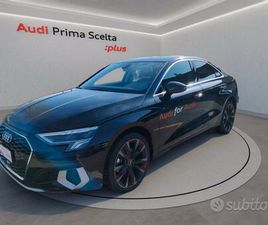 AUDI A3 IV 2020 SEDAN