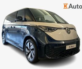 VOLKSWAGEN ID. BUZZ KORKO 0,99+KULUT | 210KW PRO 86 KWH, PITKÄ 7-PAIKKAINEN BUSINESS