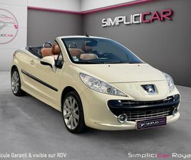 PEUGEOT 207 CC 1.6 VTI 16V 120CH FELINE ENTRETIEN COMPLET GARANTIE 12 MOIS