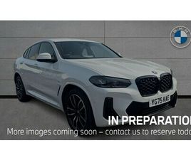 BMW X4 20D BMW X4 XDRIVE20D M SPORT 2.0 5DR