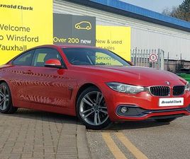2018 BMW 4 SERIES 2.0TD 420D SPORT (188BHP) (START/STOP) COUPE 2D AUTO