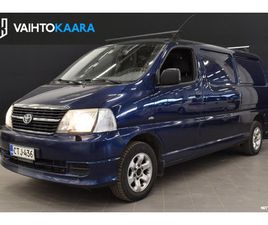 2,5 D-4D 95 4OV PITKÄ # ALVILLINEN JA VÄHÄN AJETTU # VETOKOUKKU, KATTOTELINEET, WEBASTO, ILMASTOINTI #