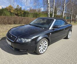 AUDI A4 CABRIOLET A4 CABRIO 1.8 T , 118TKM, BOSE, ALPINE SWARZĘDZ • OLX.PL