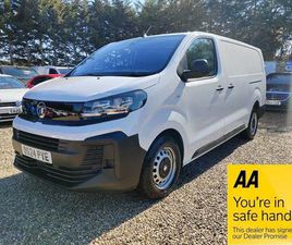 VAUXHALL VIVARO 2.0 TURBO D PRIME XL PANEL VAN LWB EURO 6 6DR