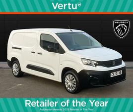 PEUGEOT PARTNER 1.5 BLUEHDI 950 PROFESSIONAL PREMIUM LONG PANEL VAN LWB EURO 6 6DR