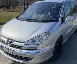 PEUGEOT 807 2.0 HDI LIFT DIESEL 136 KM (NIE CITROEN C8, FIAT ULYSSE) MYSŁAKOWICE • OLX.PL