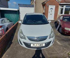 VAUXHALL CORSA VAN 2011 PLATE 1.3 CDTI ECOFLEX (ONLY 78K)