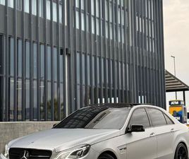 MERCEDES BENZ E550 4MAITIC LOOK AMG 2015 FULL OPTIONS