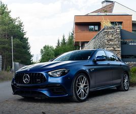 MERCEDES CLASSE S S 63 AMG MERCEDES-BENZ E 63 AMG S 4MATIC+