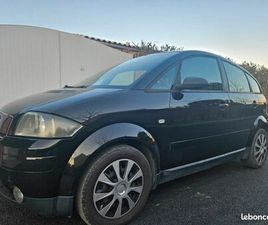 AUDI A2 1.4 TDI 75 CV / CONTRÔLE TECHNIQUE OK / TRÈS ÉCONOMIQUE 4 CV FISCAUX