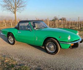TRIUMPH SPITFIRE CABRIOLET 1500 1975 JAVA GREEN - RESTAURATA