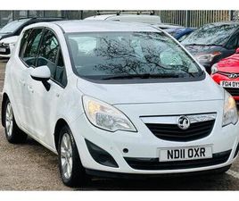 2011 VAUXHALL MERIVA 1.7 CDTI 16V [130] EXCLUSIV 5DR MPV DIESEL MANUAL