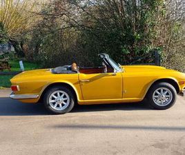 TRIUMPH TR6 1971 TRIUMPH TR6 RH DRIVE. O/D FITTED. MANUAL.