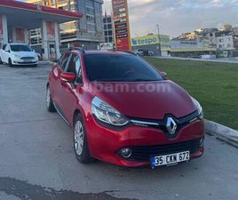 GALERIDEN RENAULT CLIO 1.5 DCI SPORTTOURER JOY 2014 MODEL İZMIR 282.000 KM KIRMIZI - 38946819 | ARABAM.COM