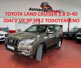 TOYOTA LAND CRUISER 2.8 D4D VX