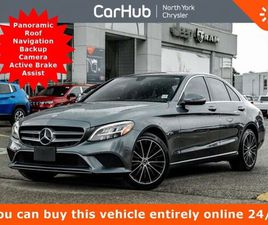MERCEDES-BENZ C 300 * PANOROOF NAVI BACKUP CAM ACTIVE BRAKE ASSIST * C