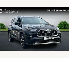 TOYOTA HIGHLANDER TOYOTA HIGHLANDER EXCEL SUV'S 2.5 VVT-H EXCEL CVT 4WD EURO 6 (START/STOP) 5DR