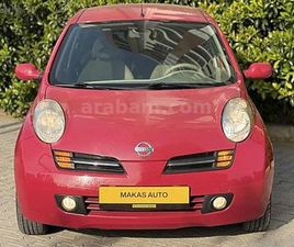 NISSAN MICRA GALERIDEN NISSAN MICRA 1.2 TEKNA 2004 MODEL İZMIR 220.000 KM KIRMIZI - 39001031 | ARABAM.COM