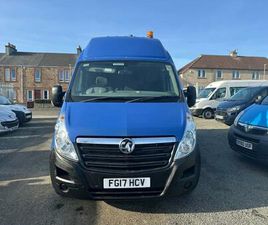 2017 VAUXHALL MOVANO 2.3 CDTI BITURBO H3 VAN 145PS BLUINJN 145BHP STARTSTOP EUR06 ULEZ PANEL VAN...