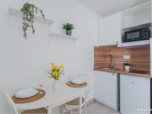 ? Studio meublé avec parking en sous-sol à louer – Quartier Prébendes Tours