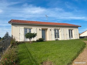 Maison 3 chambres  jardin et garage dans bourg tous commerces