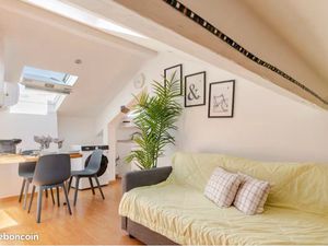 Appartement loft longue durée très lumineux