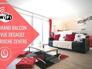 Studio Spacieux Meublé TCC - Proche Gare + option Parking - TOUTES CHARGES COMPRISES - BAI