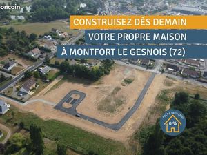 Terrain 464 m² Montfort Le Gesnois