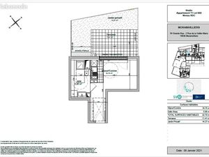 Studio avec exterieur loué meublé morainvilliers