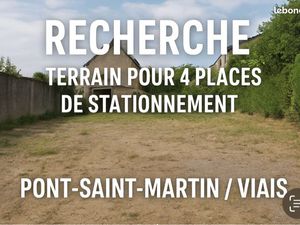 Recherche terrain pour 4 places de stationnement –Viais