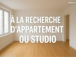 Recherche d’un Appart/Studio