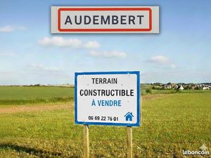 Terrain 1 235 m² Audembert