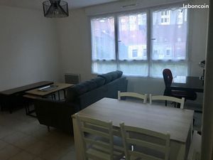 Appartement ROUBAIX 2 pièces 44m² T2 meublé complet  Idéal etudiant  résidence sécurisée  