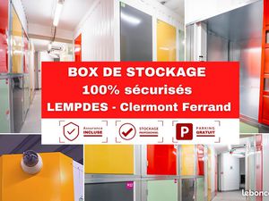 Box à louer - Garde meuble / Clermont Ferrand - Lempdes / 1 m²