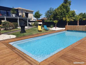 Résidence contemporaine d’exception – Pierre  métal et panoramas uniques – Fontanes  Sud d