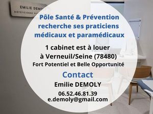 Location cabinet médical