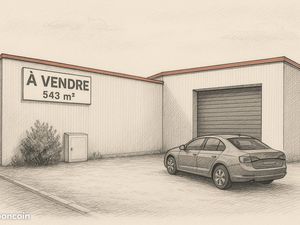 Local commercial 543 m² loué – Rentabilité – Maxéville