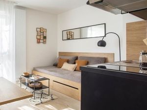 Grand Studio meublé neuf Grenoble – Tram au pied – Loyer TOUT COMPRIS + Buanderie privée