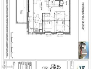 Appartement 3 pièces 61 m²