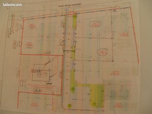 TERRAIN à BATIR 467m2 Viabilisé plat Eau Elect.Tél fibre