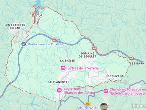 Terrain constructible 6782m2 les Adrets de l'esterel