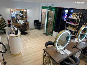 Fond commerce coiffure
