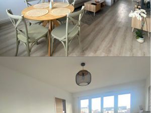 Appartement meublé de 50m2 en plein centre-ville avec belle vue sur la cathédrale