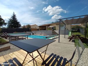 Villa T4 avec piscine et studio indépendant