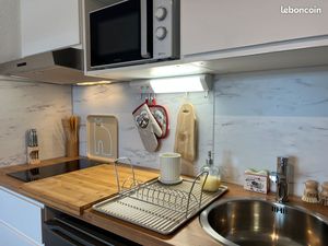 Beau studio au pied des pistes avec magnifique vue panoramique * plein sud