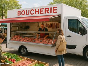 Camion-magasin + emplacements marchés – Activité alimentaire artisanale (Morbihan)