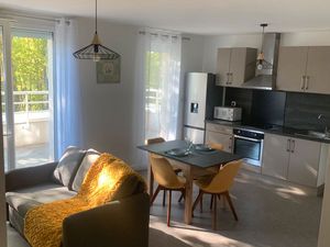 Nantes Erdre – T2 meublé 46 m² – Terrasse 9 m² – Box 19m2