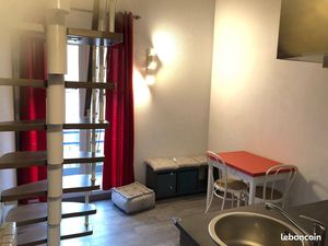Studio duplex meublé 25 M2 + Balcon Proximité GEM  CEA  Gare  IUT